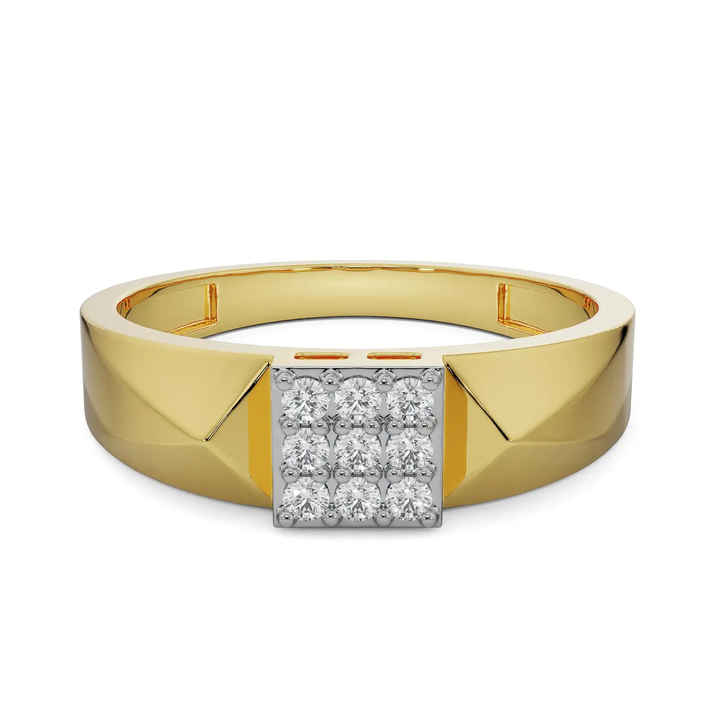 Geneva Lab Grown Radiant Band for Him