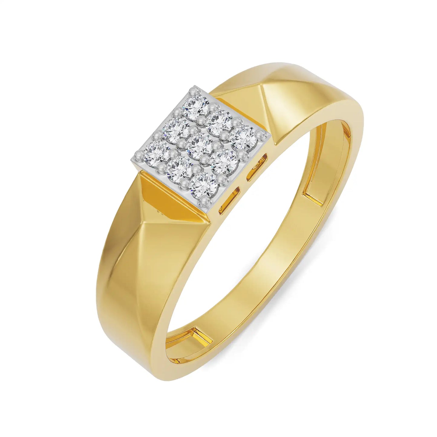 Geneva Lab Grown Radiant Band for Him