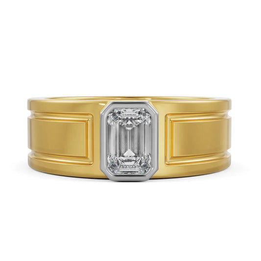 Alpha Bridal Lab Grown Brilliant Ring for Men