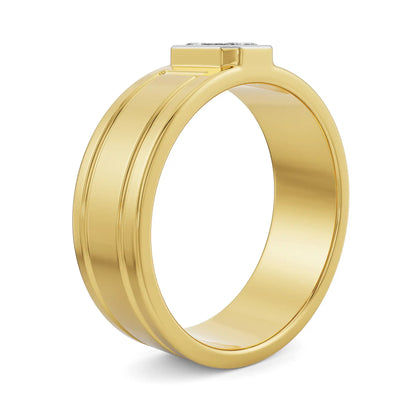 Alpha Bridal Lab Grown Brilliant Ring for Men
