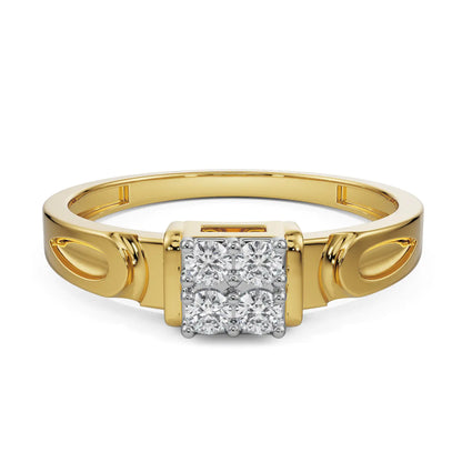 Quartet Lab Grown Luxe Bridal Band