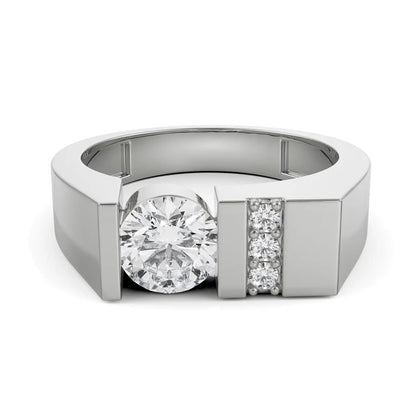 Heritage Circular Lab Grown Diamond Solitaire Wedding Band