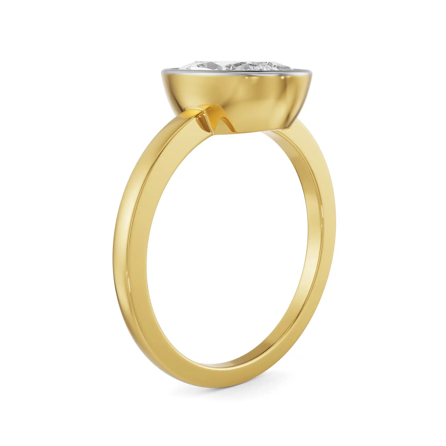 Timeless Oval Cut GentS Lab Diamond Ring