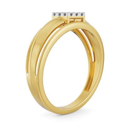 Dainty Lab Grown Radiant Band for Gent