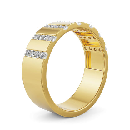 Sleek Enzo Lab Grown Brilliant Band for Men
