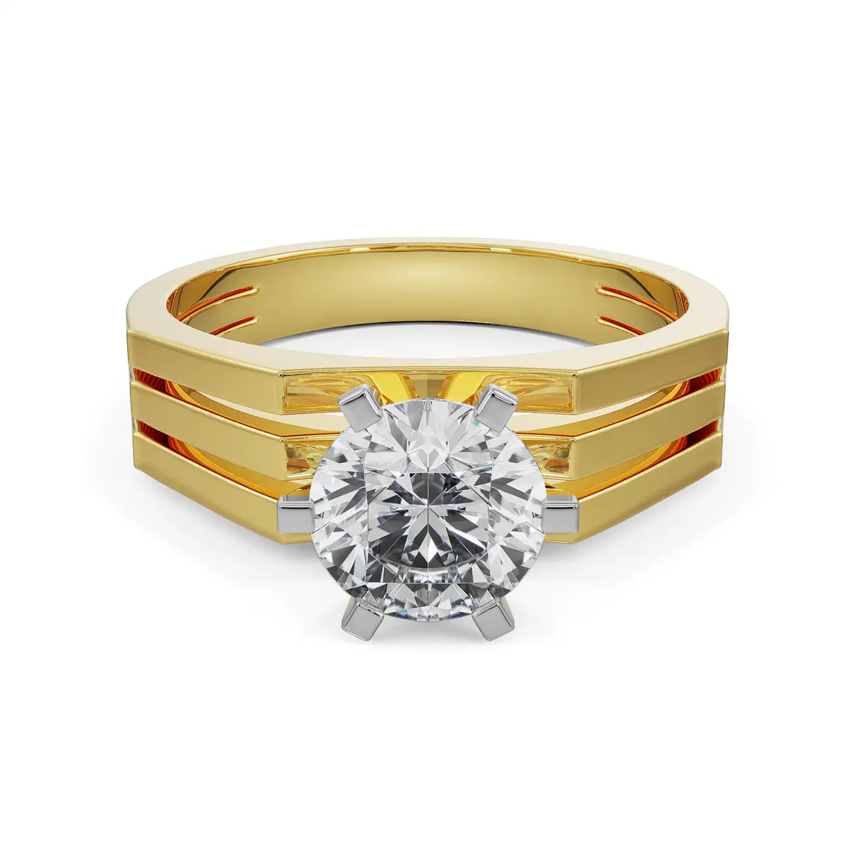 Bold Iconic Lab Grown Brilliant Ring