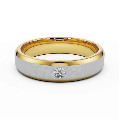 Mixed Metal Lab Grown Luxe Band