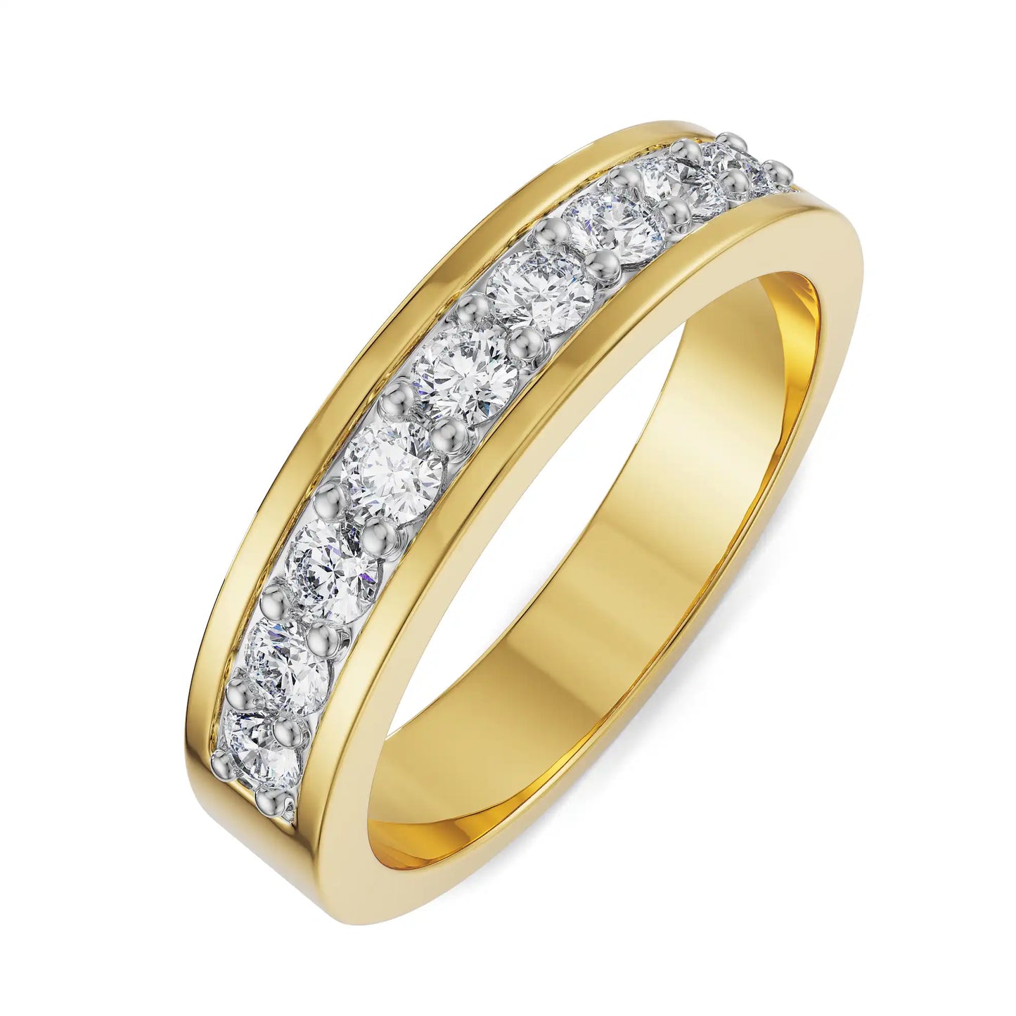 Sleek Row Lab Grown Luxe Band