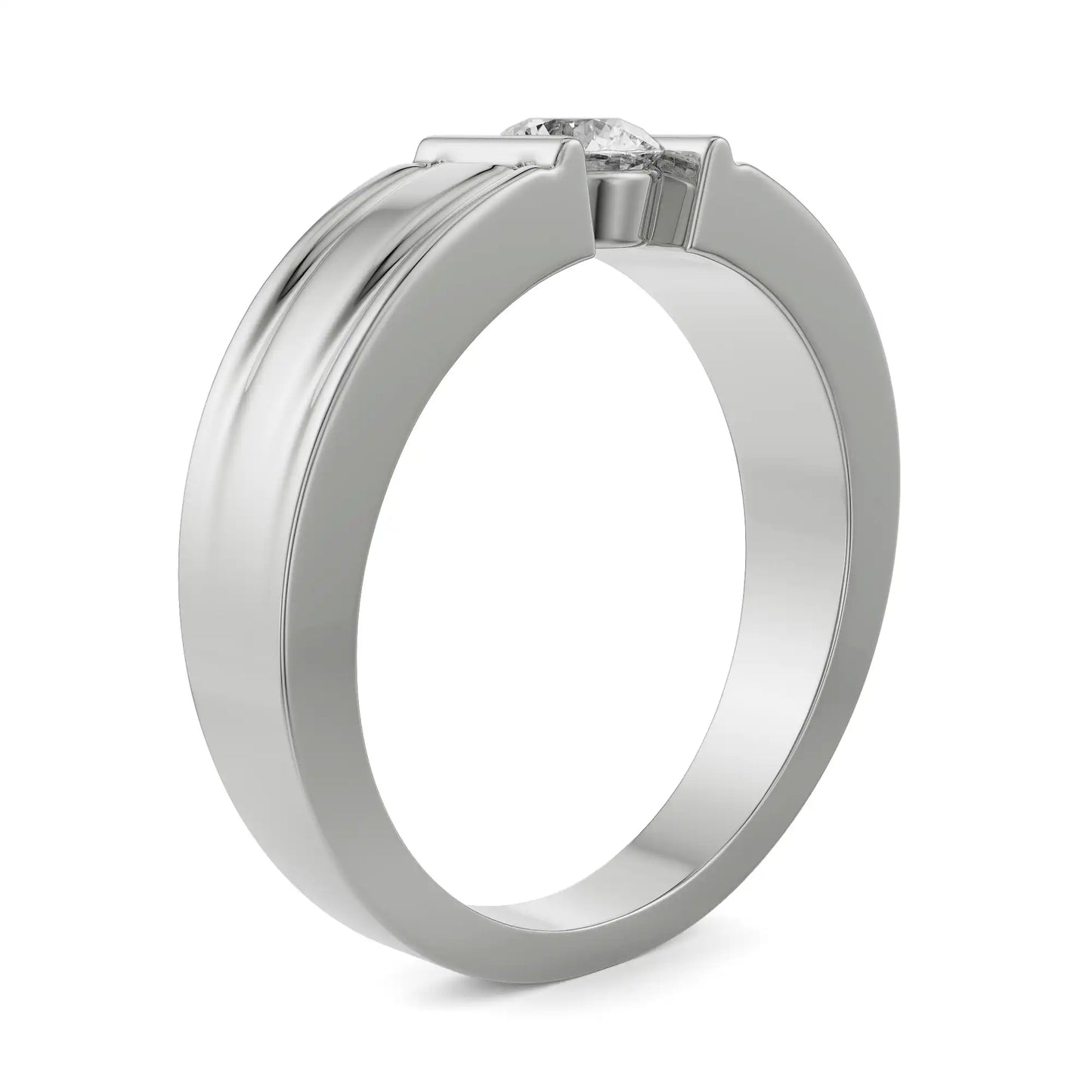 Odra Signature Lab Grown Radiant Ring