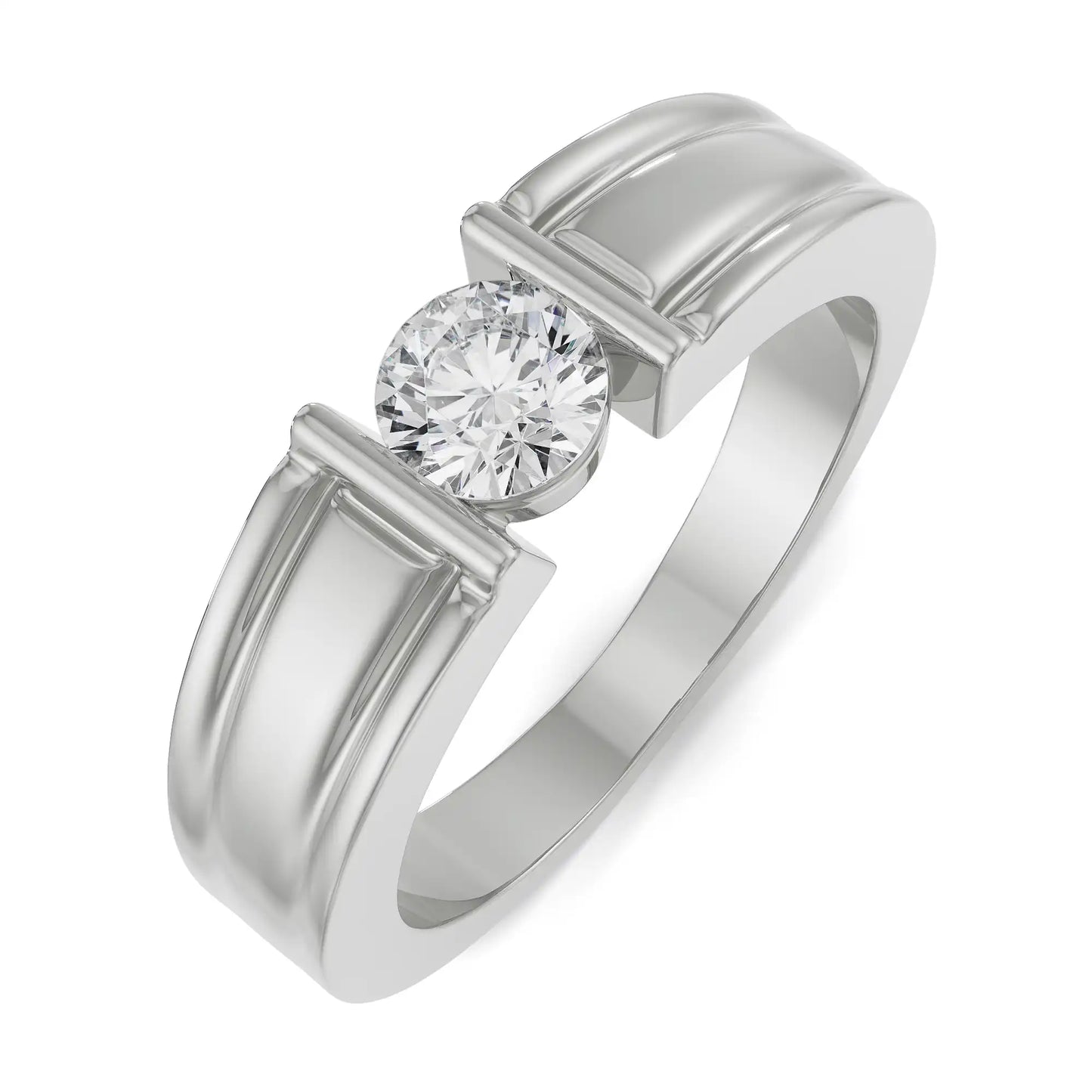 Odra Signature Lab Grown Radiant Ring