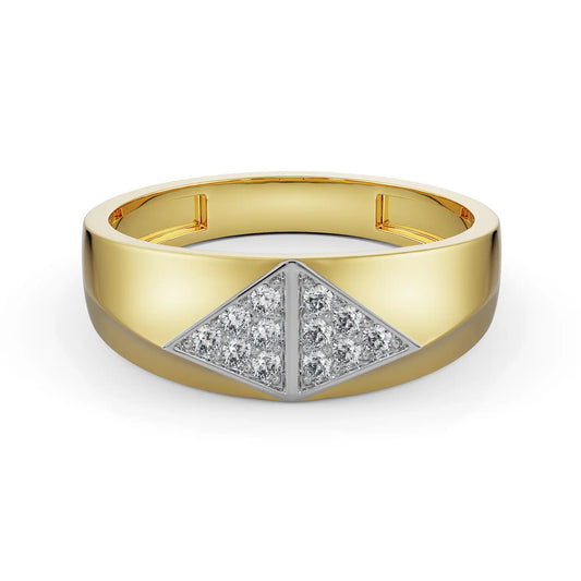 Artisanal Lab Grown Luxe Band for Gents