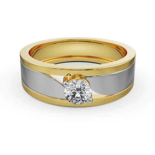 Crimson Lab Grown Luxe Band for Him