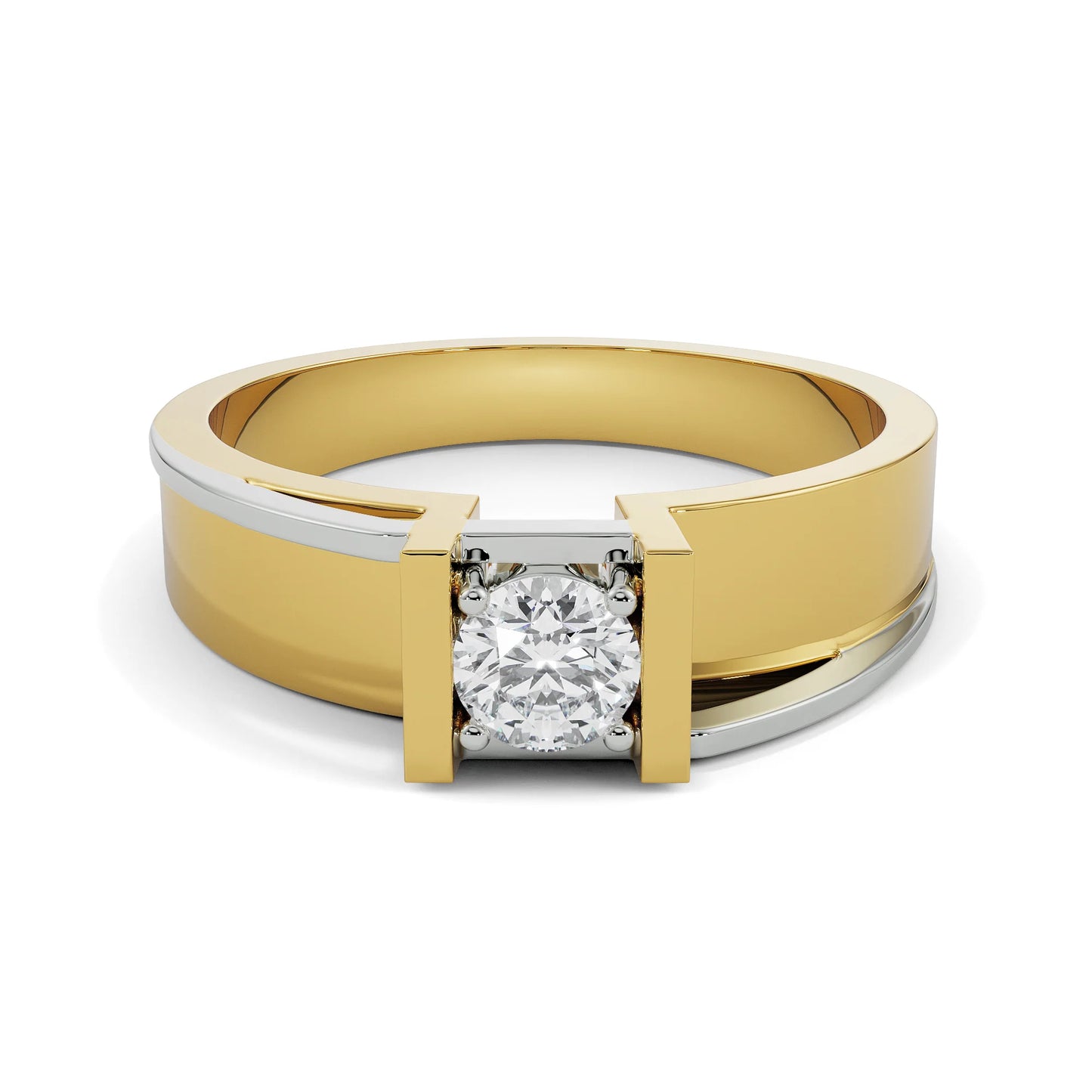 Timeless Signature Lab Diamond Band for Men