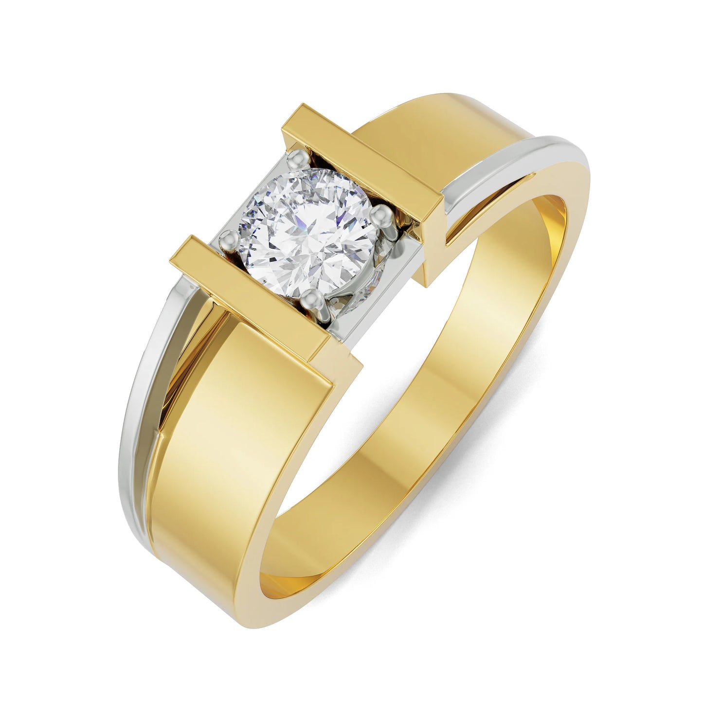 Timeless Signature Lab Diamond Band for Men