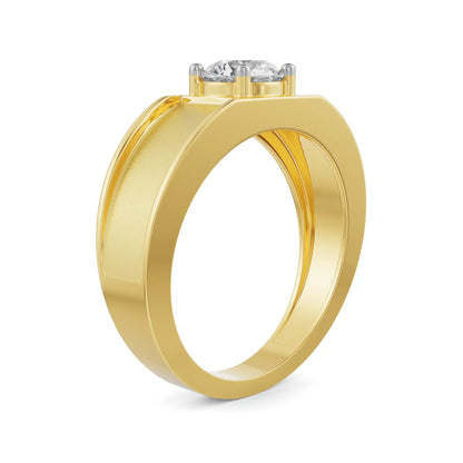 Noah Circular Gent Lab Grown Diamond Ring