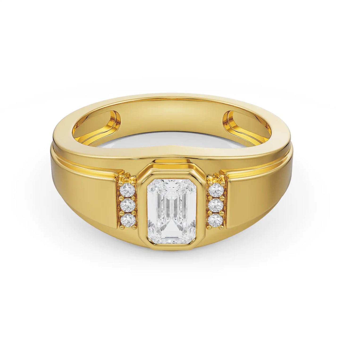 Archie Gent Lab-Grown Radiant Engagement Ring