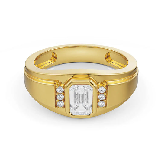 Archie Gent Lab-Grown Radiant Engagement Ring