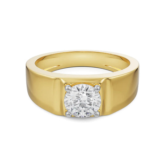 Oliver Circular Gents Lab Grown Diamond Ring