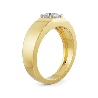 Oliver Circular Gents Lab Grown Diamond Ring