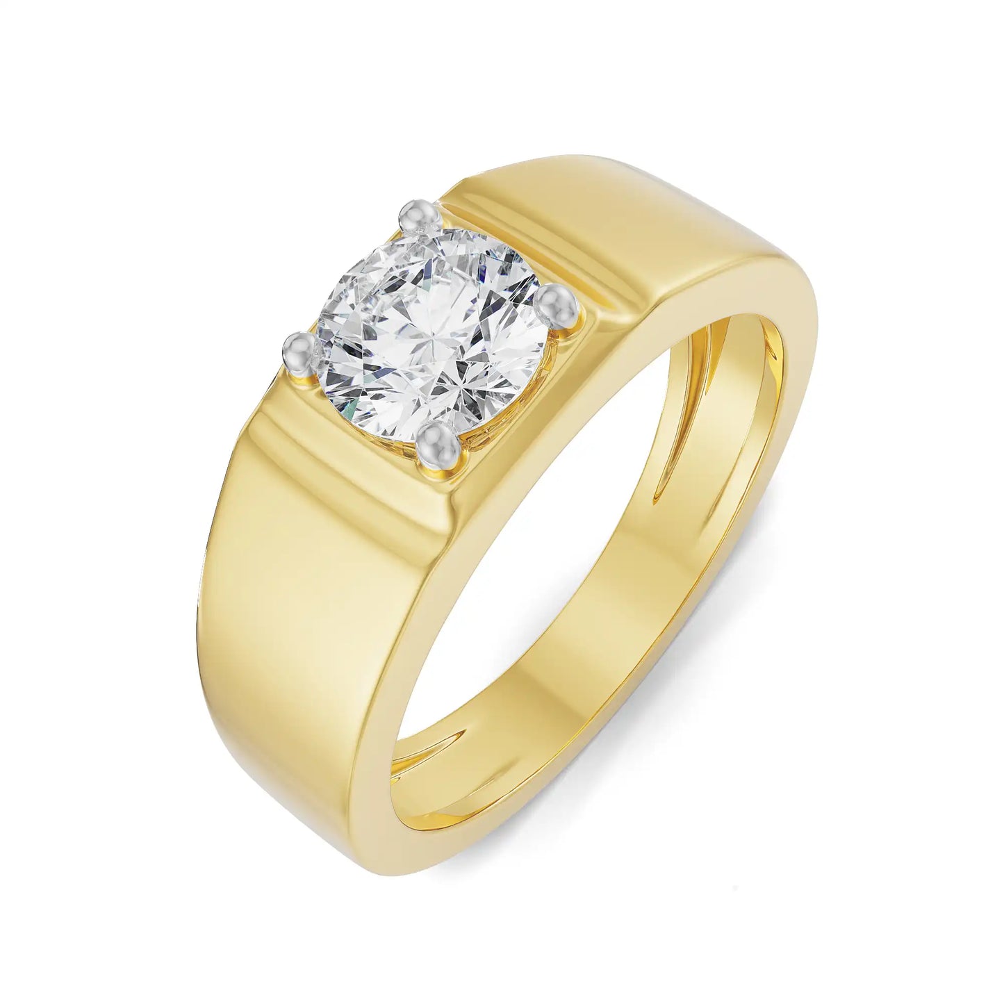 Oliver Circular Gents Lab Grown Diamond Ring
