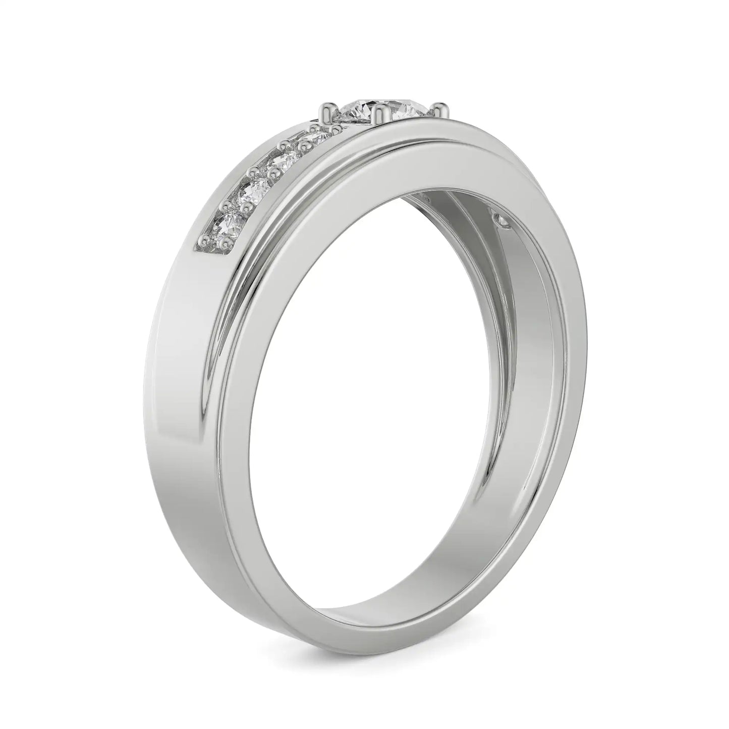 Stardust Lab Grown Brilliant Band for Men