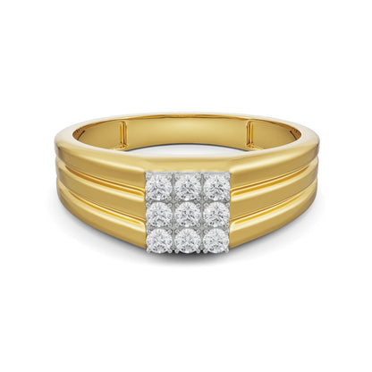 Quadret Brilliant Band for Gents