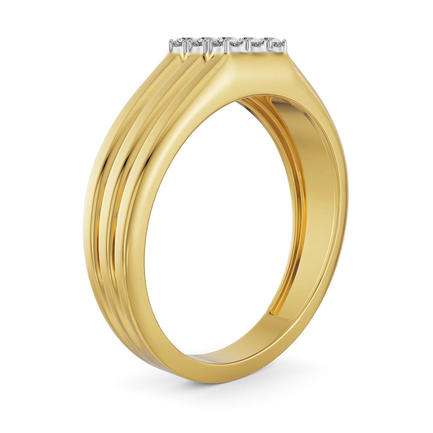 Quadret Brilliant Band for Gents