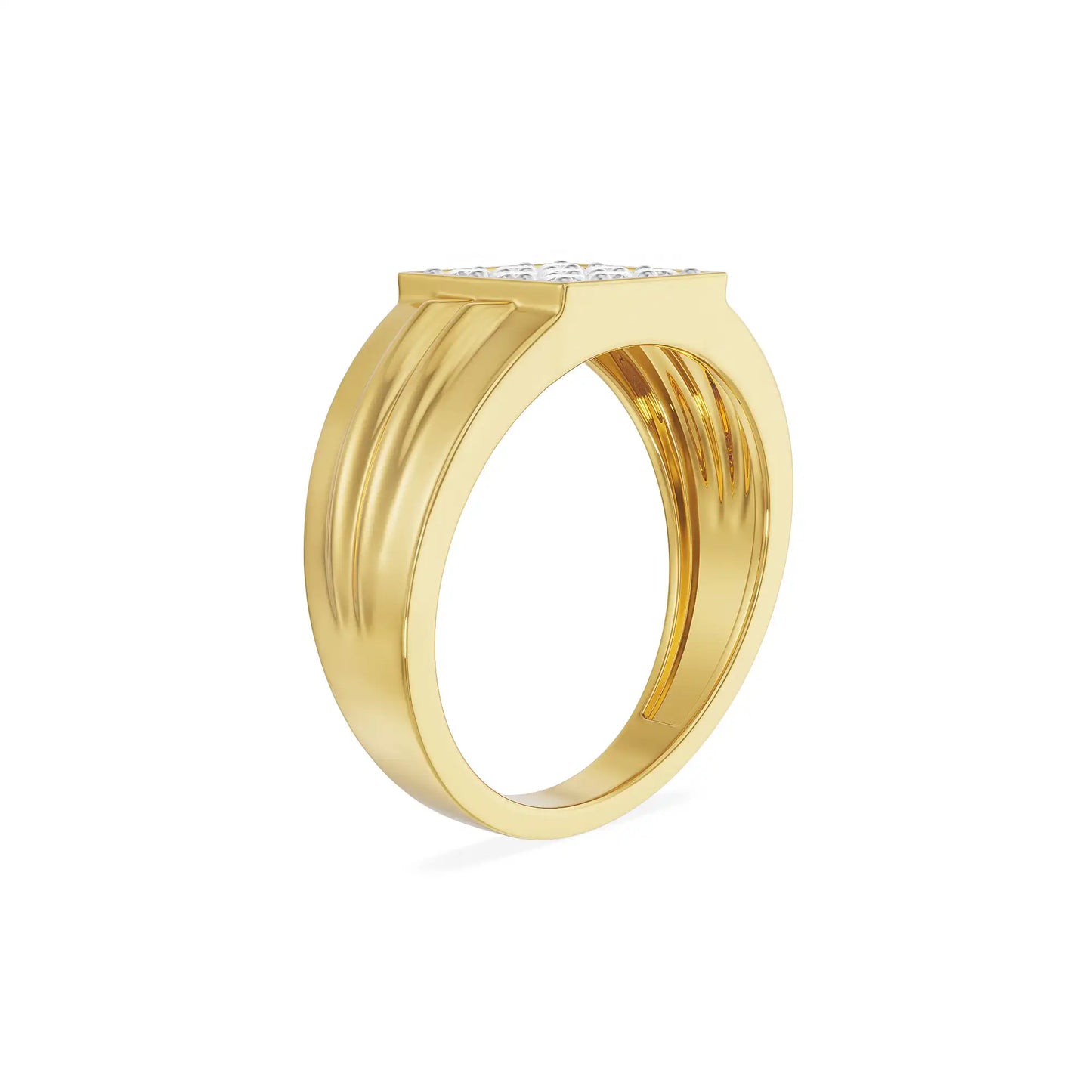 Warton Clustered Lab Grown Luxe Band