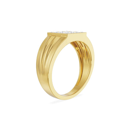Warton Clustered Lab Grown Luxe Band