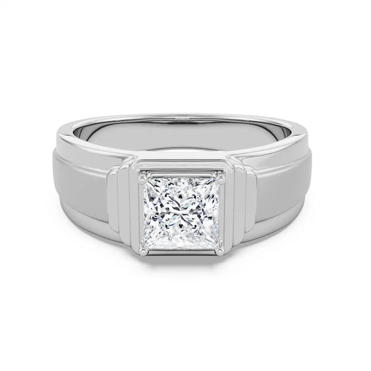 Dexter 1 CT Princess Cut Lab Grown Brilliant Circle