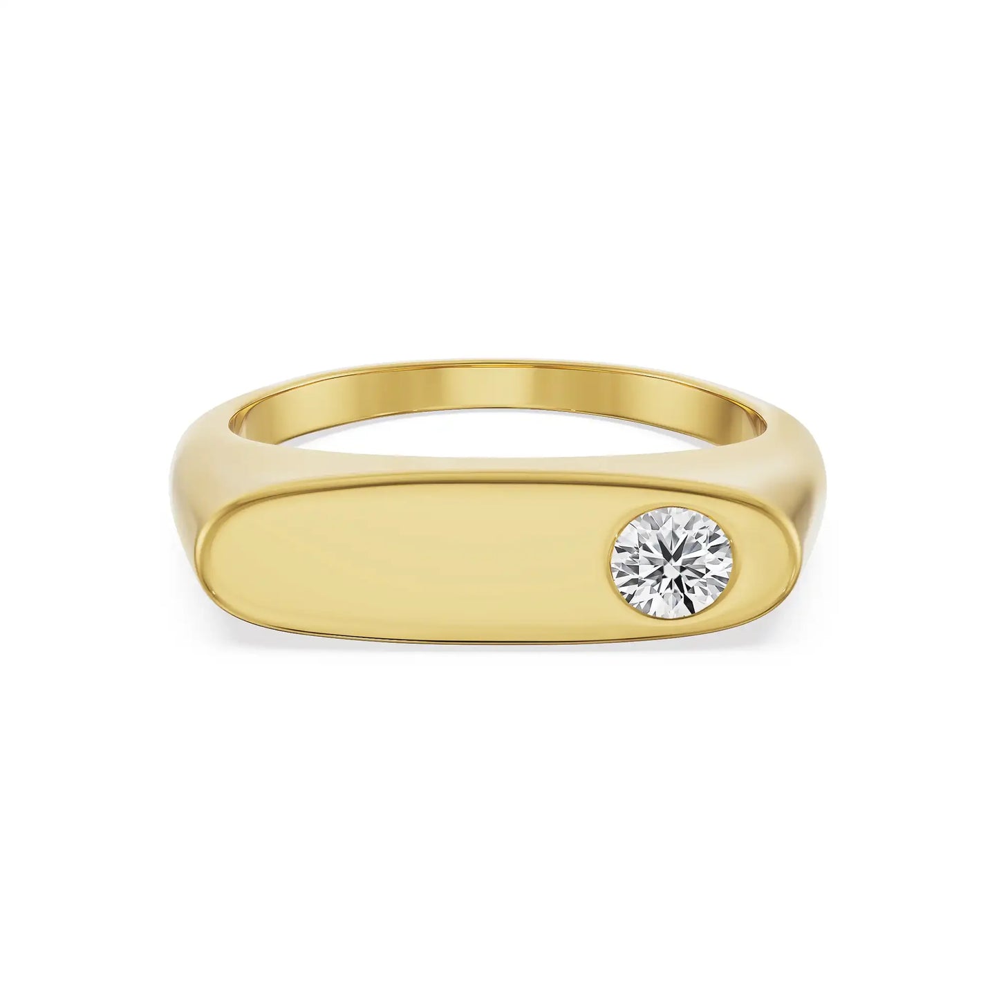 Singular Spark Lab Grown Radiant Band