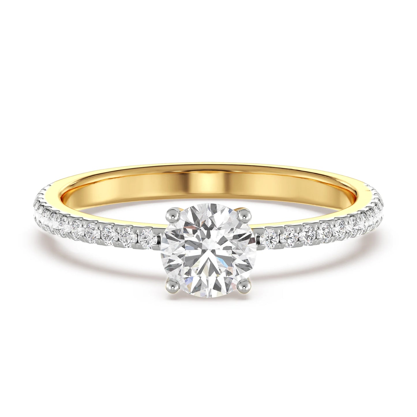 Timeless Lab Grown Luxe Solitaire Ring