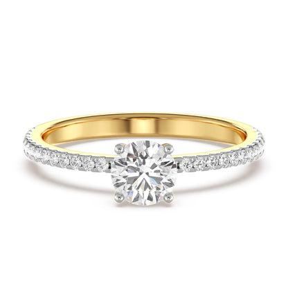 Timeless Lab Grown Luxe Solitaire Ring