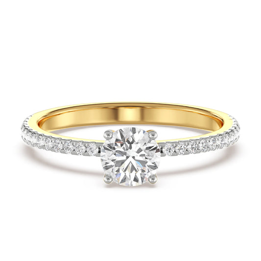 Timeless Lab Grown Luxe Solitaire Ring