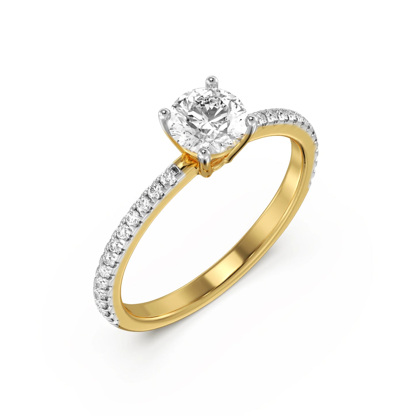Timeless Lab Grown Luxe Solitaire Ring