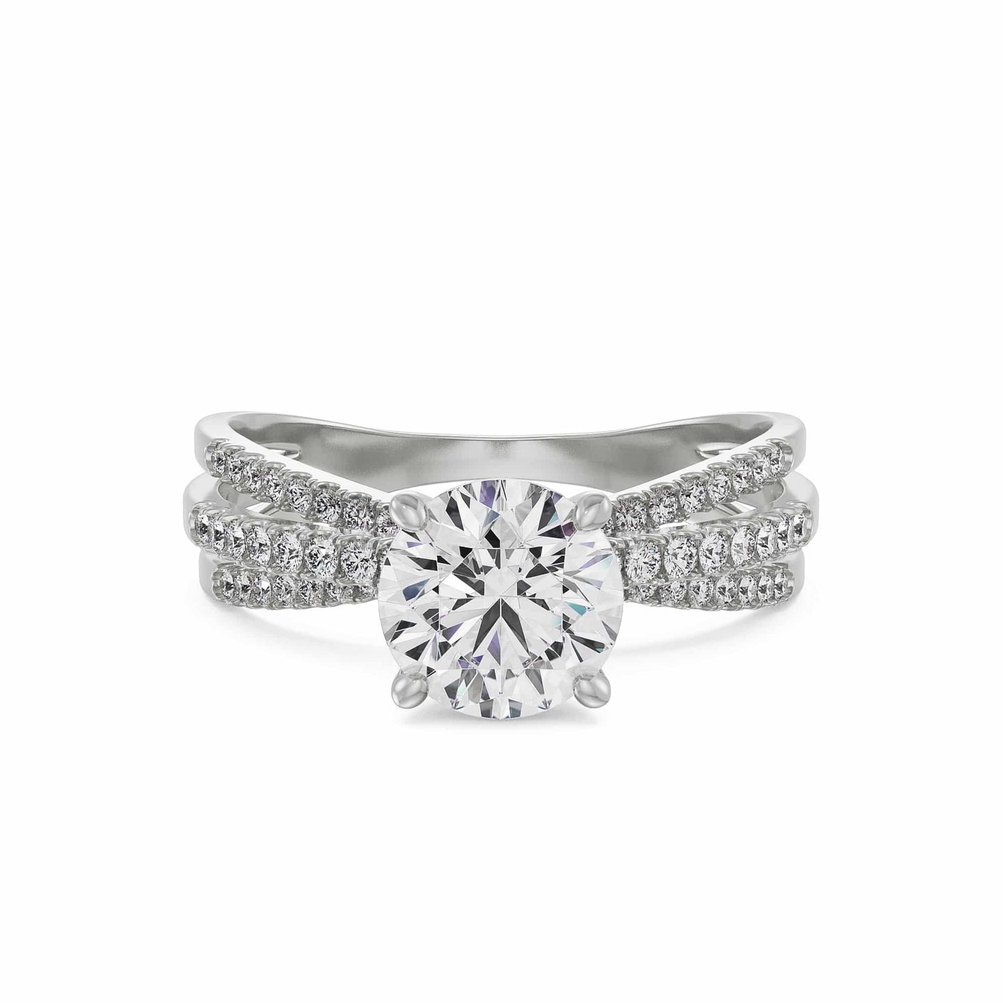 Forever Sparkling Brilliant Circle in 14KT Gold or 18KT Gold
