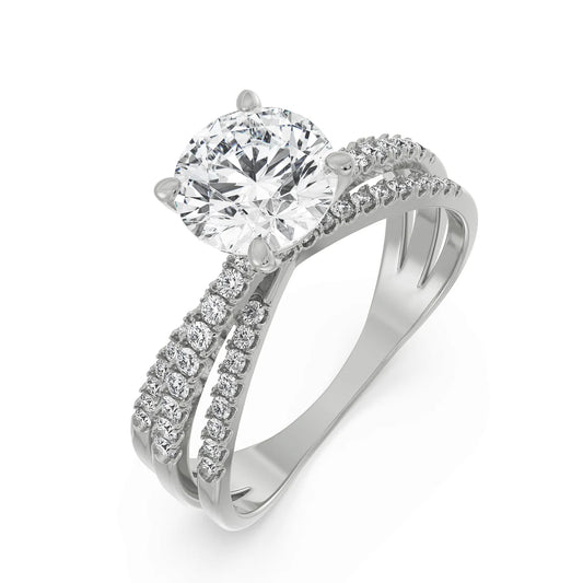 Forever Sparkling Brilliant Circle in 14KT Gold or 18KT Gold
