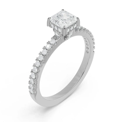 Ethereal Lab Brilliant Engagement Band for Her