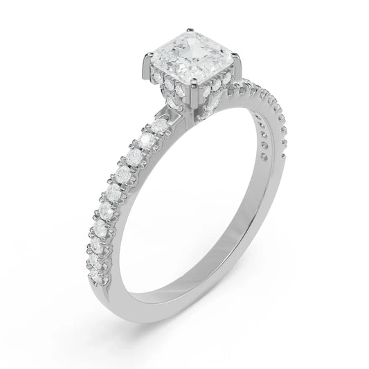 Ethereal Lab Brilliant Engagement Band for Her