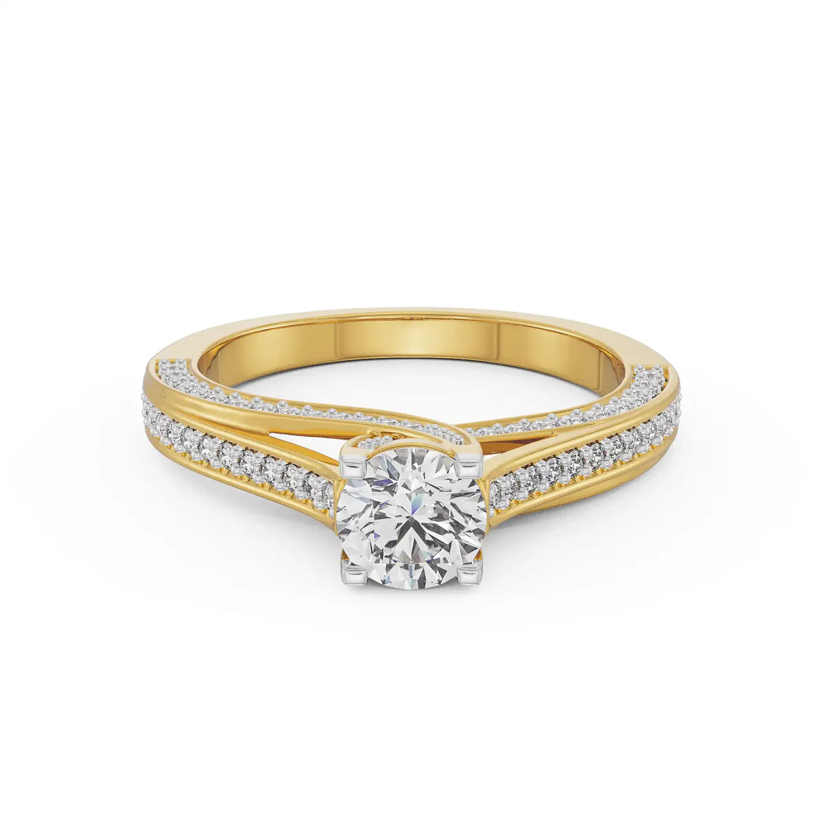 Heritage Lab Grown Radiant Solitaire Band