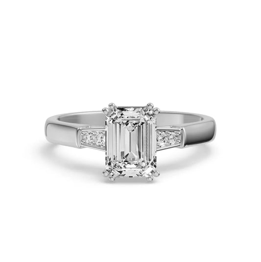 Joey Emerald Lab Grown Luxe Circle