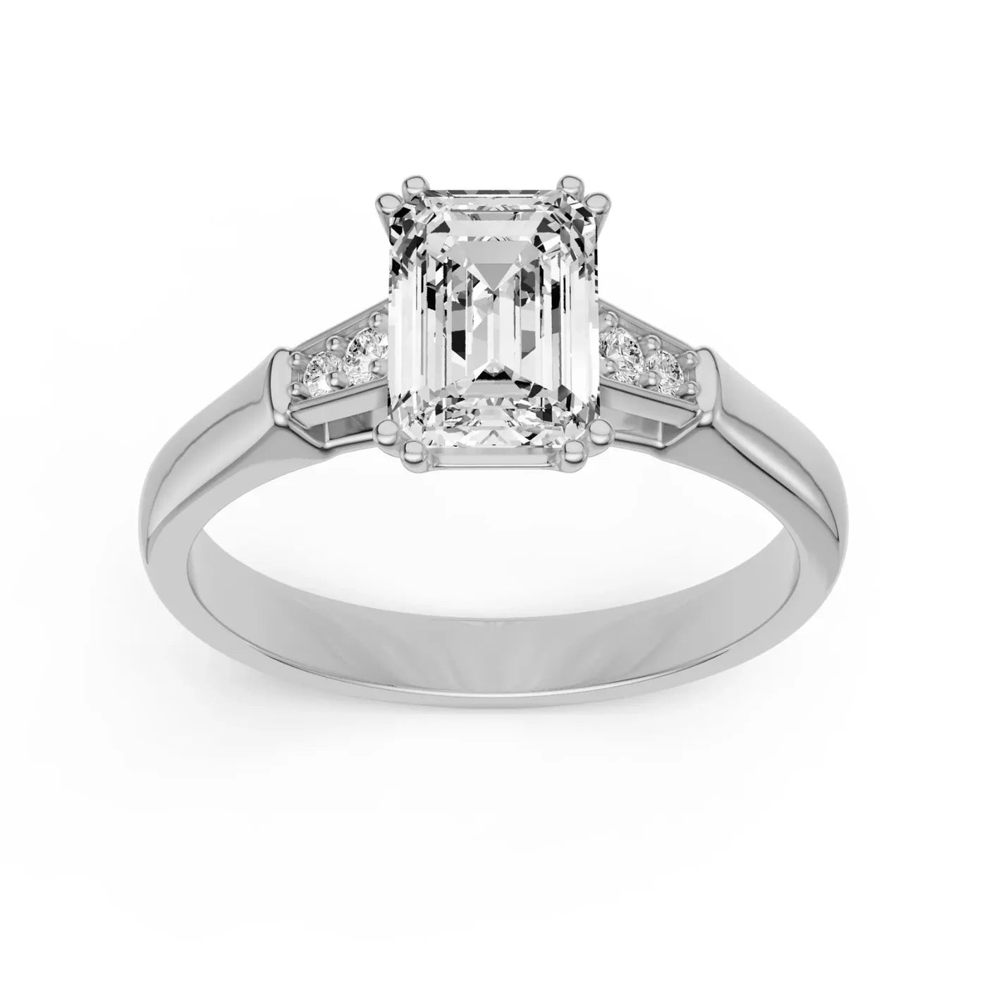 Joey Emerald Lab Grown Luxe Circle