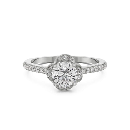 Victorian Halo Lab Grown Brilliant Circle