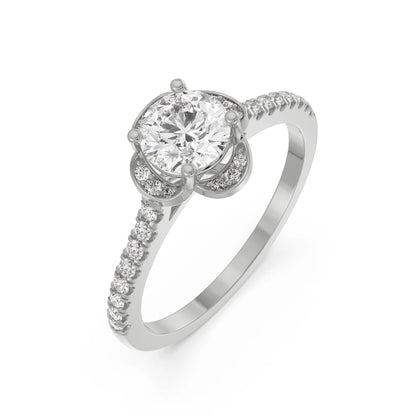 Victorian Halo Lab Grown Brilliant Circle