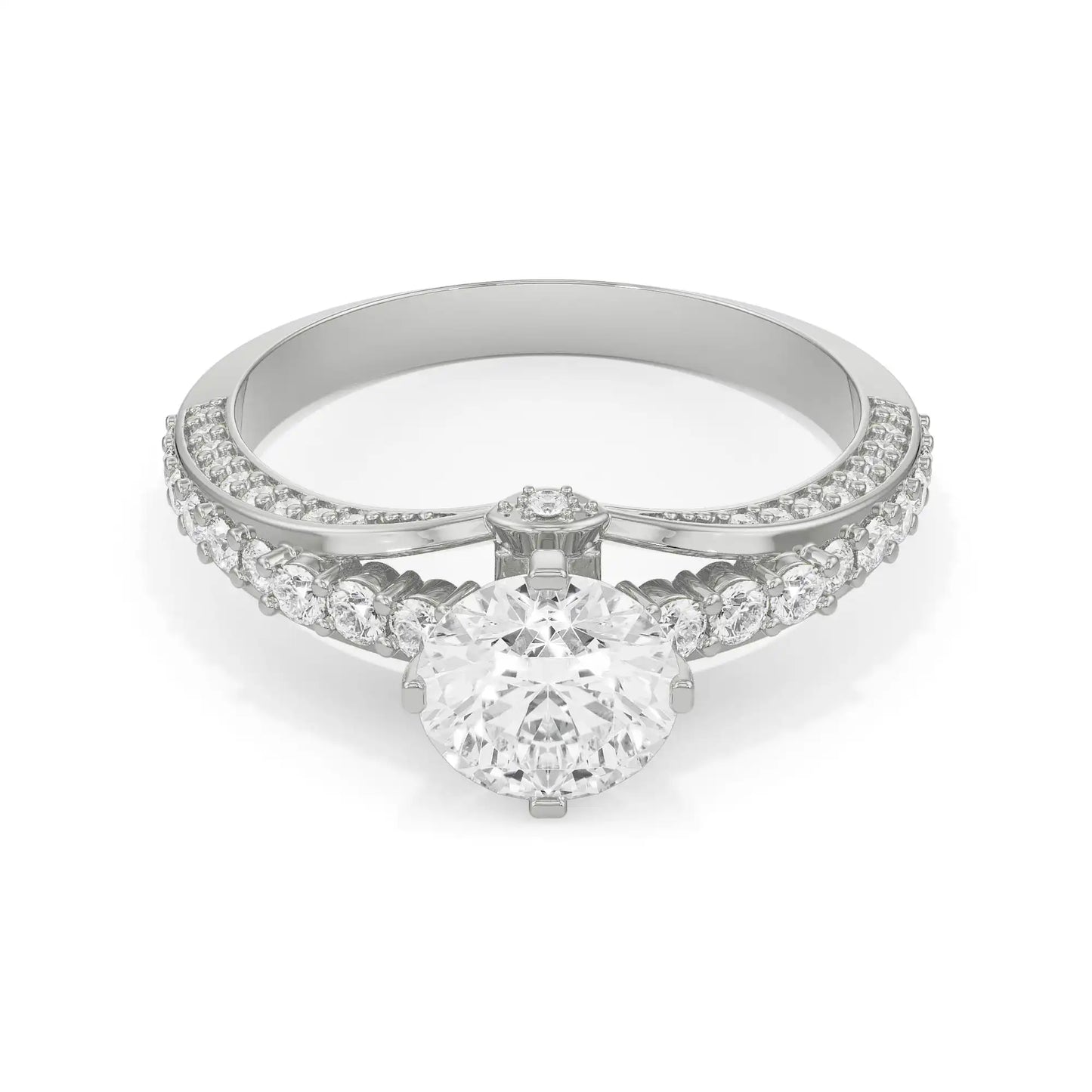 Troist Circular Lab Grown Radiant Ring