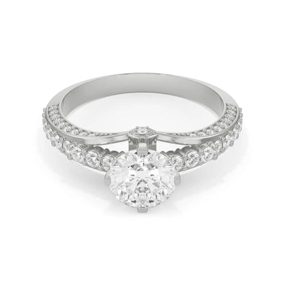 Troist Circular Lab Grown Radiant Ring