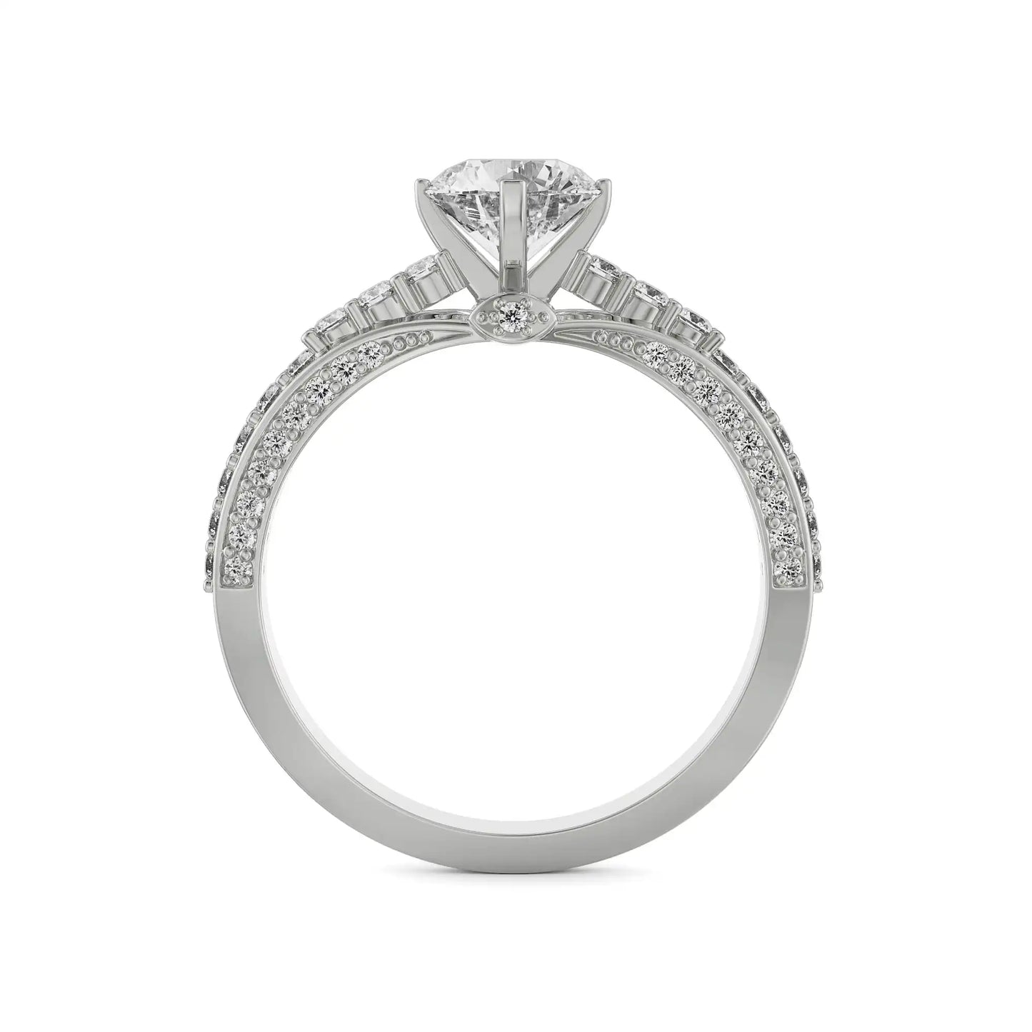 Troist Circular Lab Grown Radiant Ring