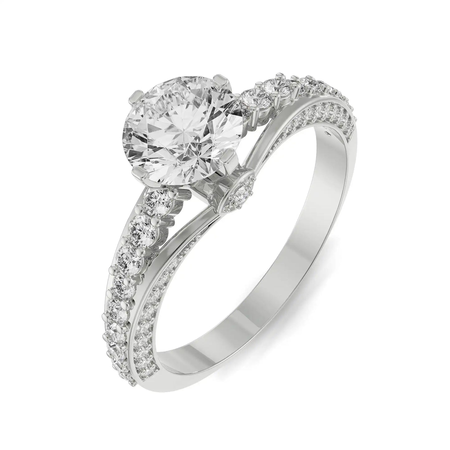 Troist Circular Lab Grown Radiant Ring