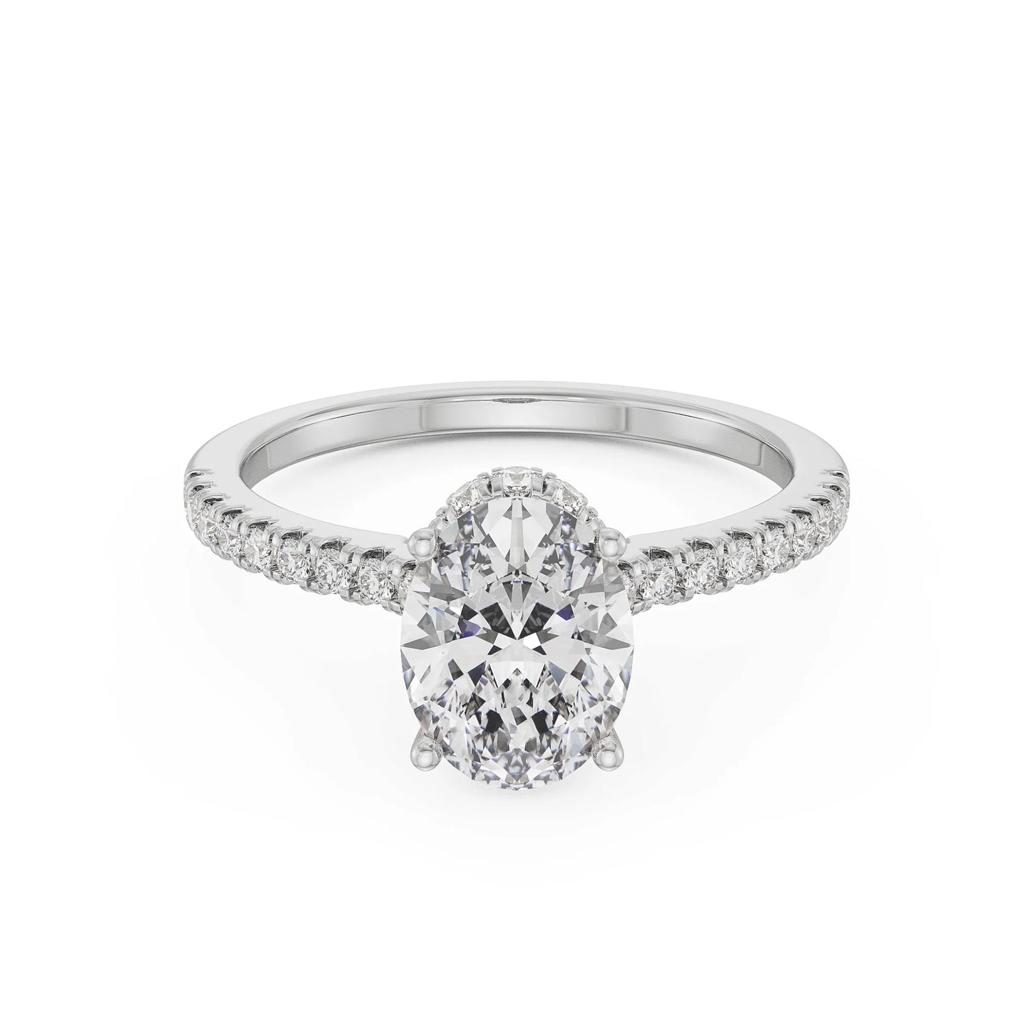 Timeless Oval Lab Grown Luxe Band
