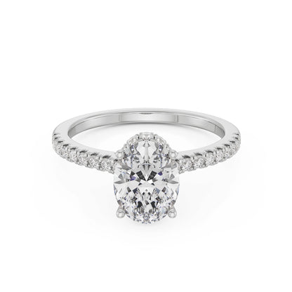 Timeless Oval Lab Grown Luxe Band